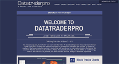 Desktop Screenshot of datatraderpro.com